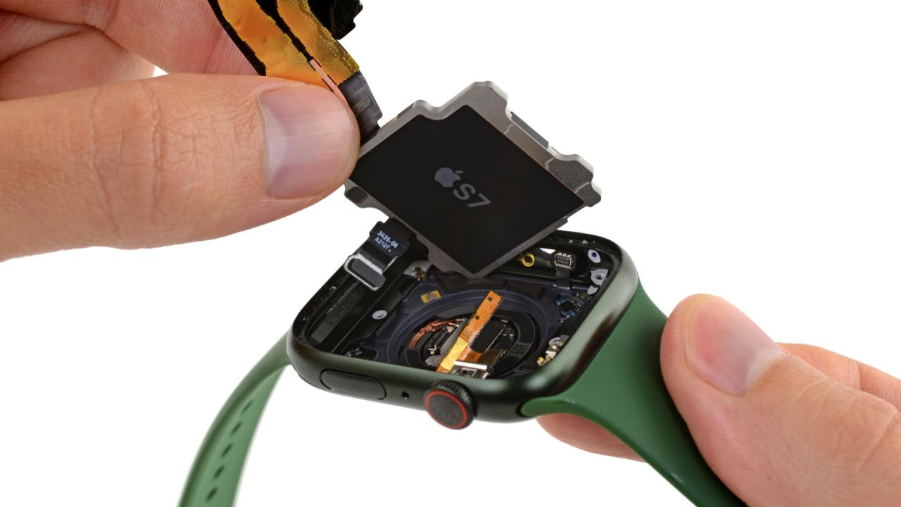 El procesador Apple Watch Serie 7 S7