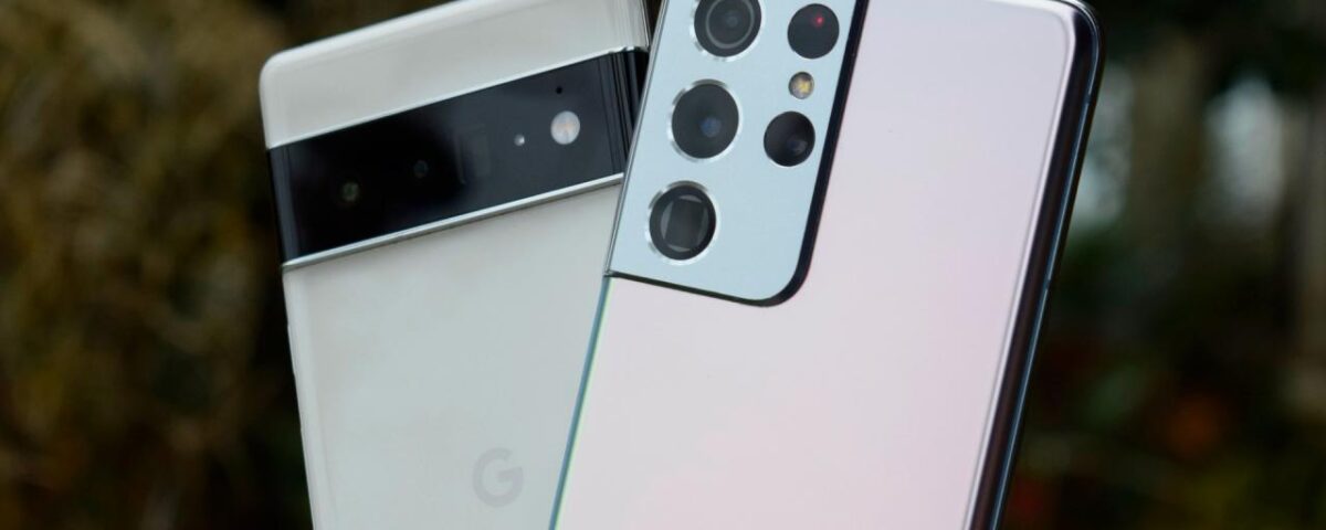 Google Pixel 6 Pro vs Samsung Galaxy S21 Ultra retrocede por fuera