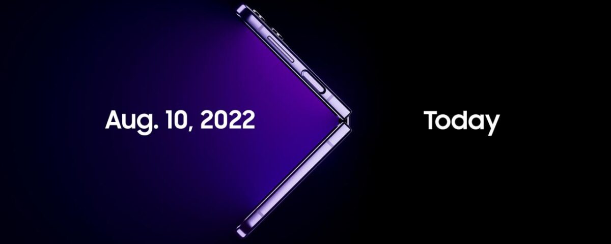 Samsung Galaxy Desempaquetado Invitación Agosto 2022