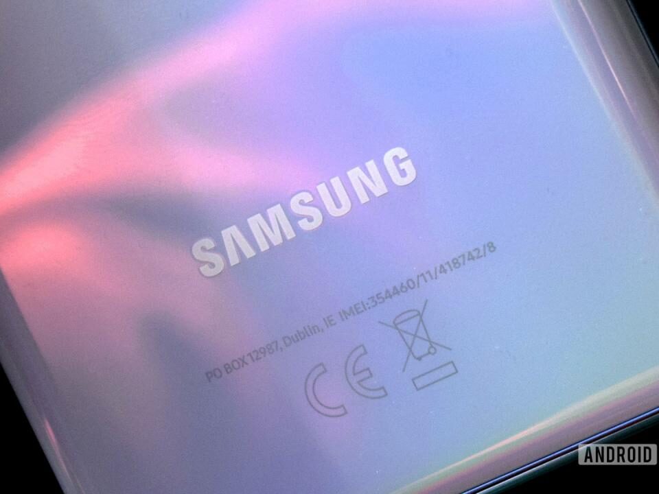 Logotipo de Samsung Galaxy S20 2