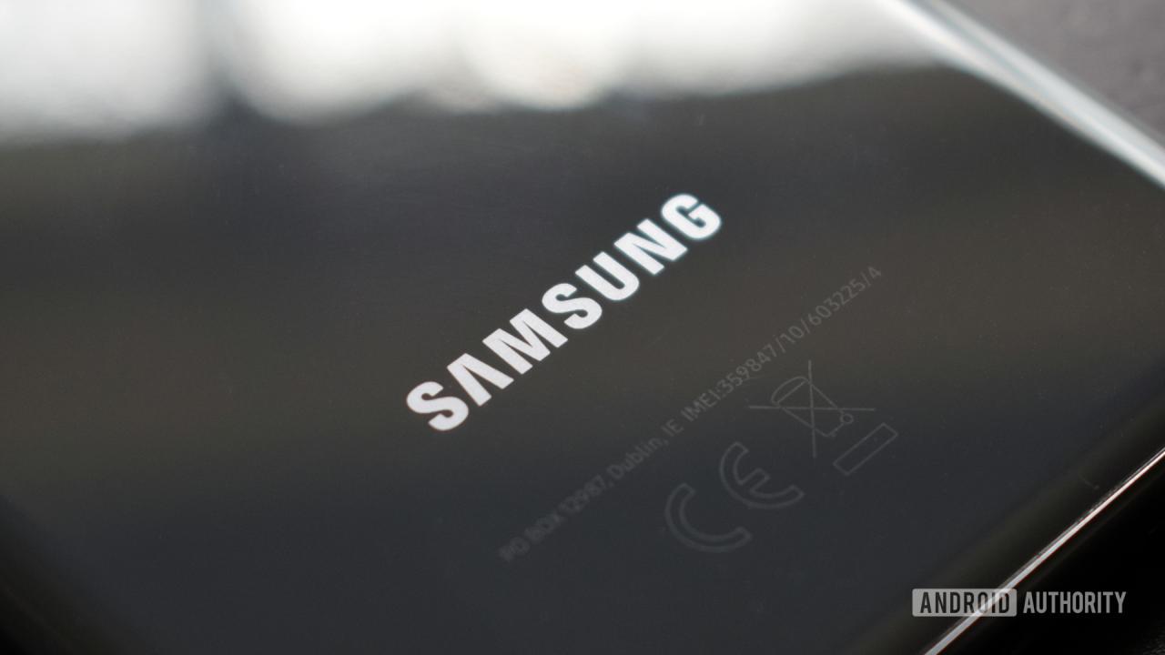 Logotipo de Samsung Galaxia S20 4