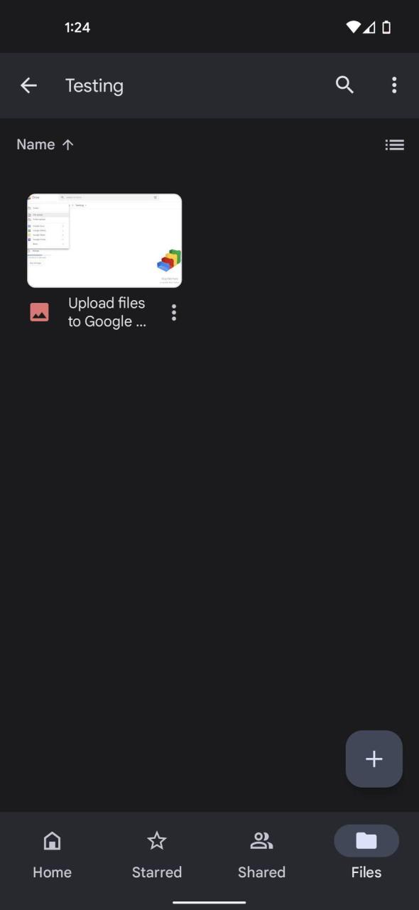 Subir a Google Drive en el teléfono Android 1