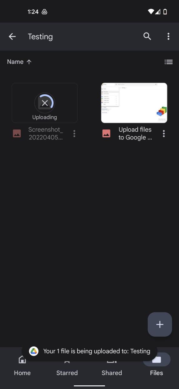 Subir a Google Drive en el teléfono Android 4